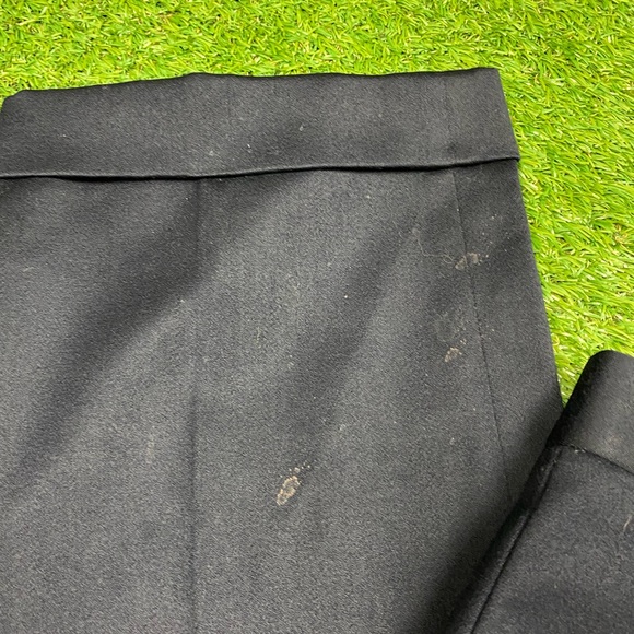 Vintage YSL Yves Saint Laurent 100% wool trousers in navy blue colour - Picture 5 of 14